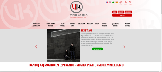 Accueil plateforme VK 